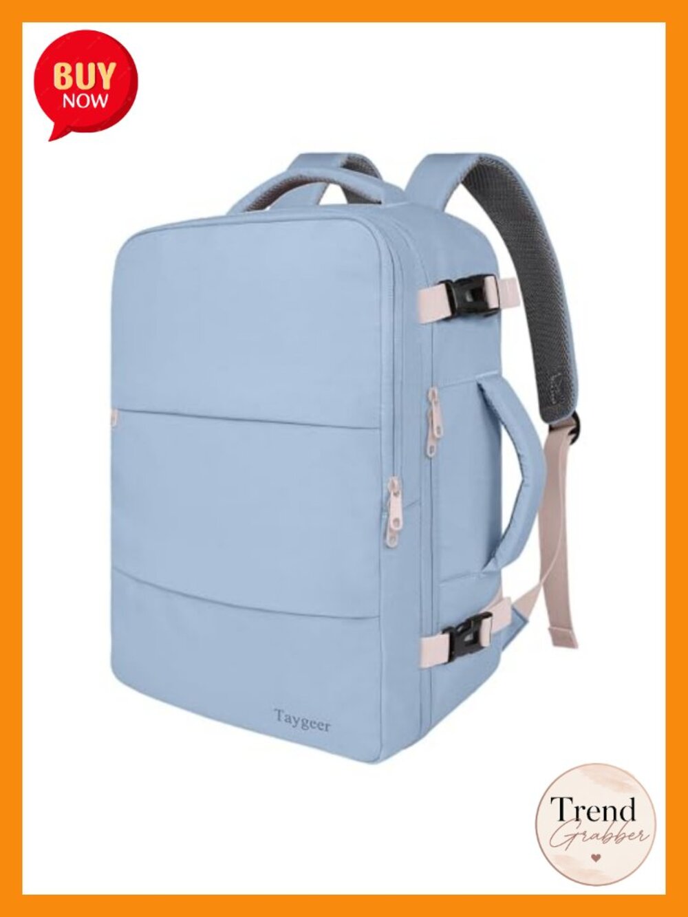 Polyester Laptop Backpack 17.3" Travel Carry On Daypack